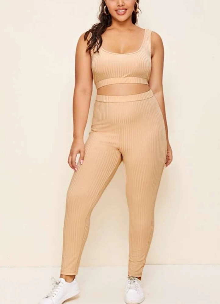 Cream Two Piece Set